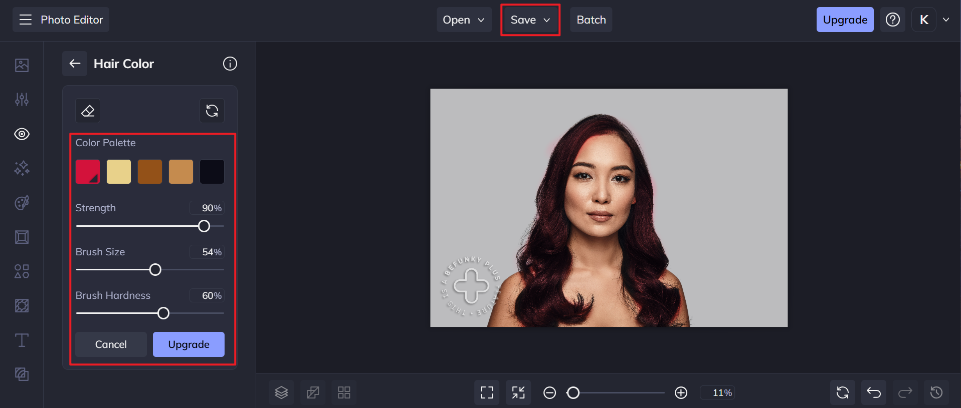 Libreng Pagsubok ng Buhok Virtual