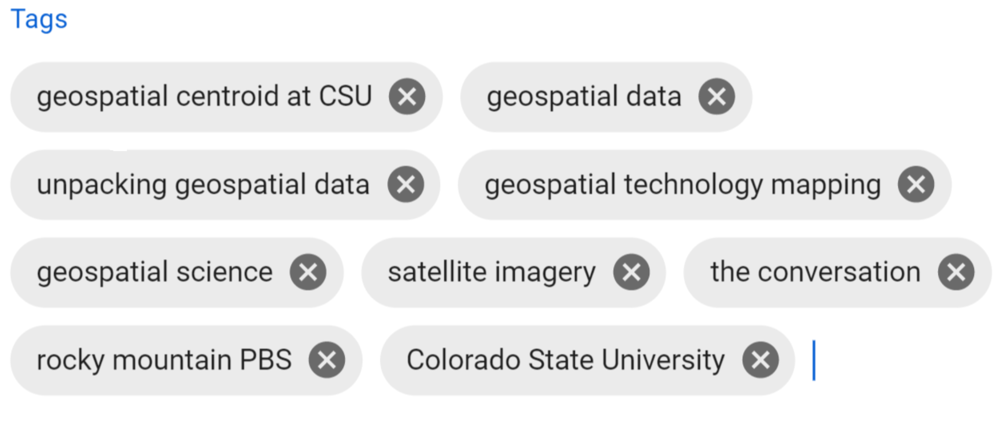 Use relevant tags to increase visibility