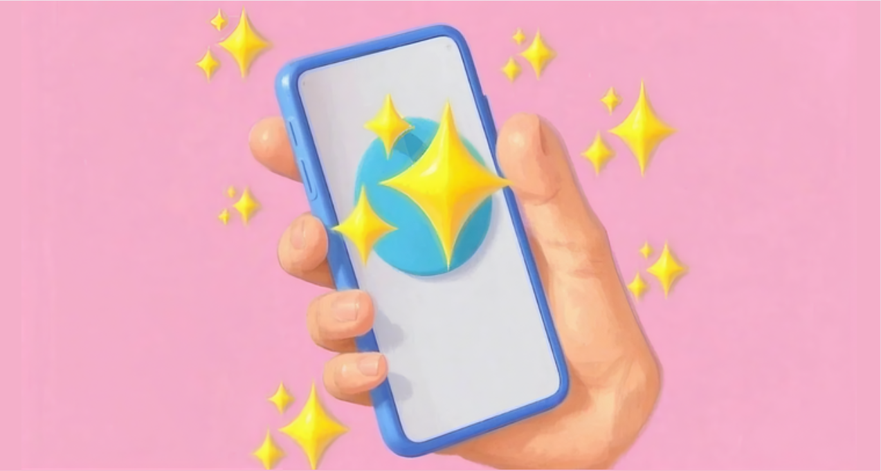 Sparkles emoji