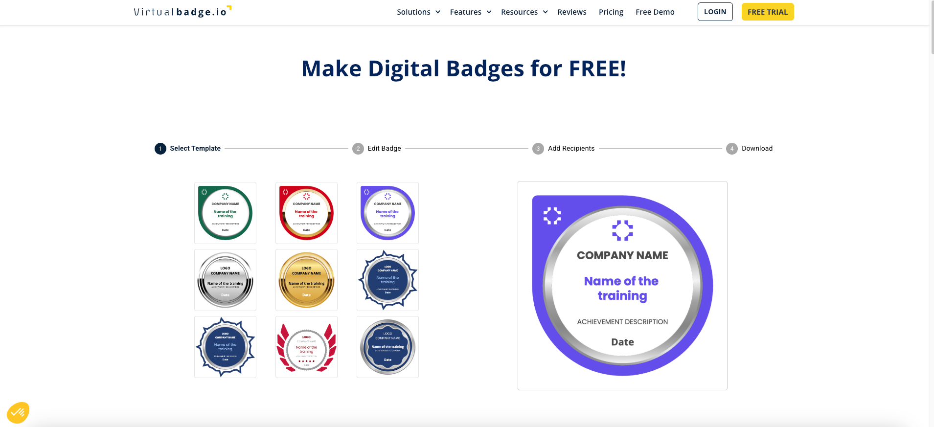 Free logo badge maker