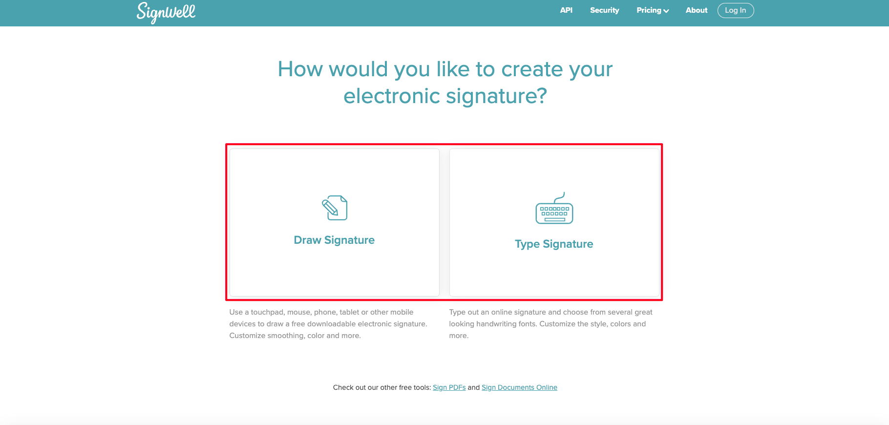 hur man producerar en elektronisk signatur