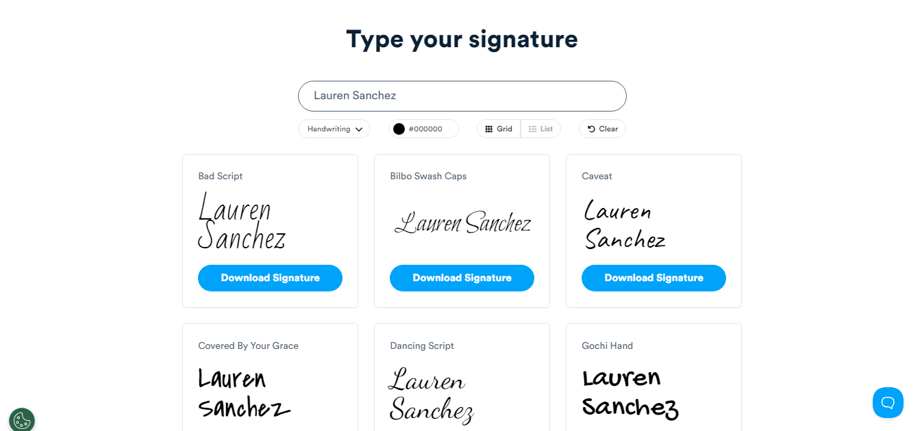 signature generator for my name free