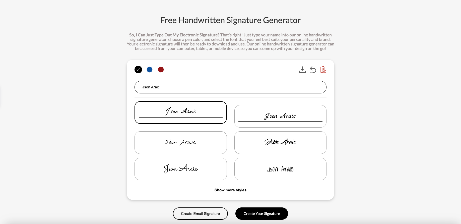 digital signature online maker