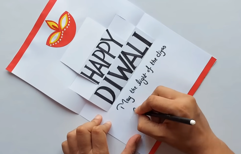 invitation card for Diwali celebration