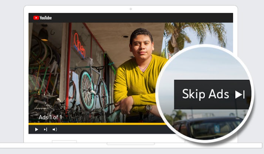 Veelvoorkomende soorten YouTube-advertenties - Advertenties overslaan