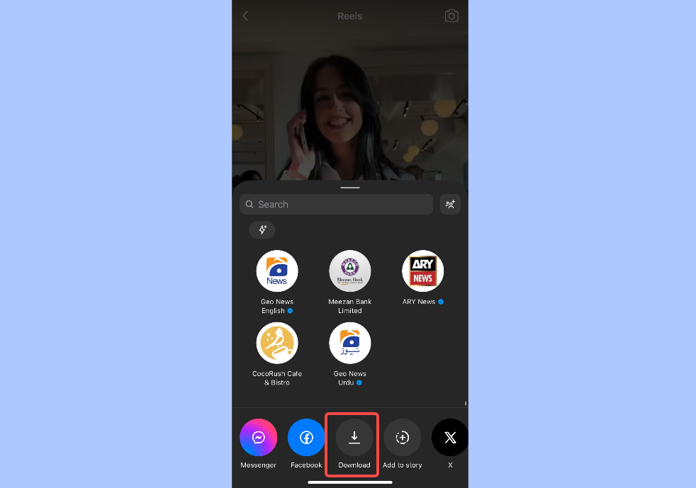 Unduh Instagram Reel