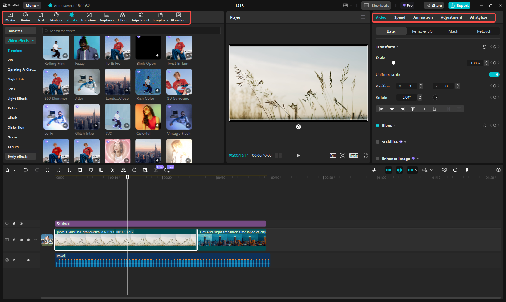 Editar vídeo do YouTube