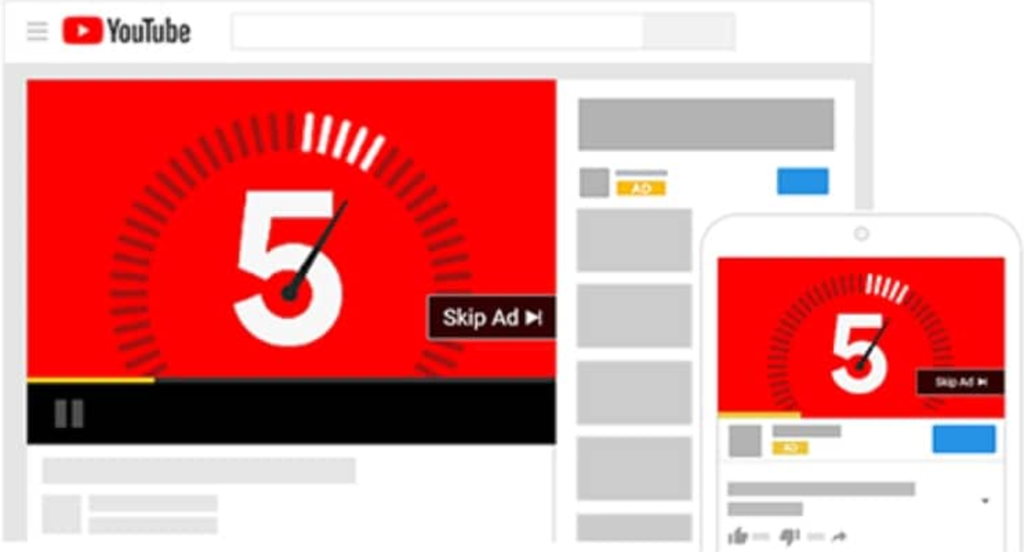 รูปแบบโฆษณา YouTube ปัจจุบัน-TrueView โฆษณาในสตรีม