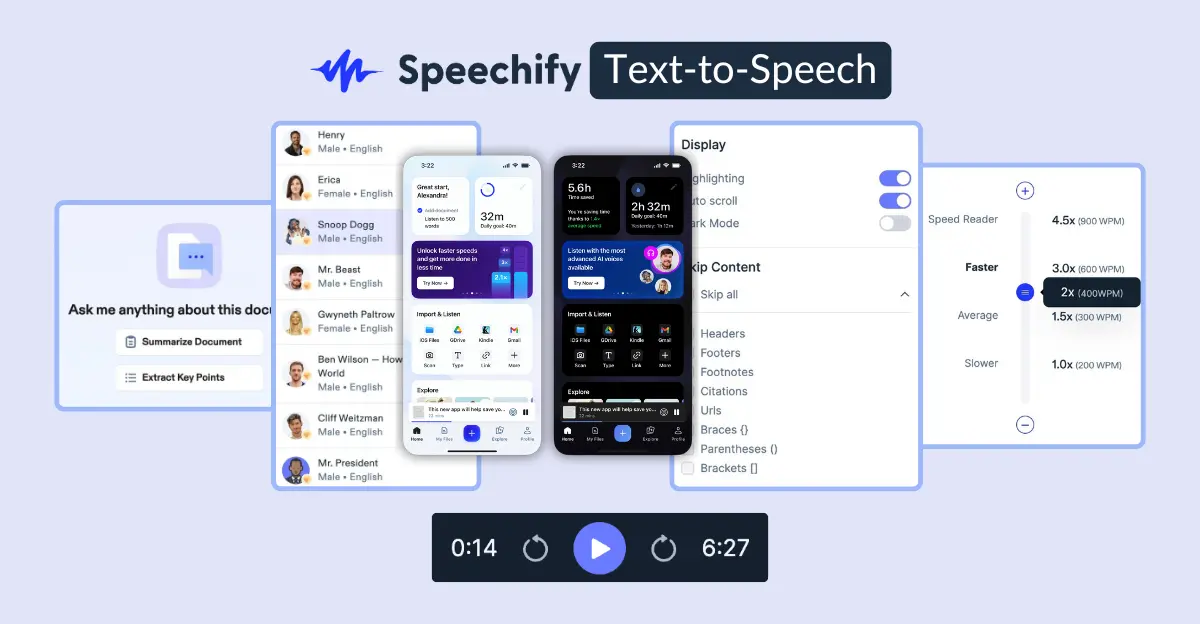 The 8 Best Text-to-Speech Reader Apps: Vocalizing Your Text