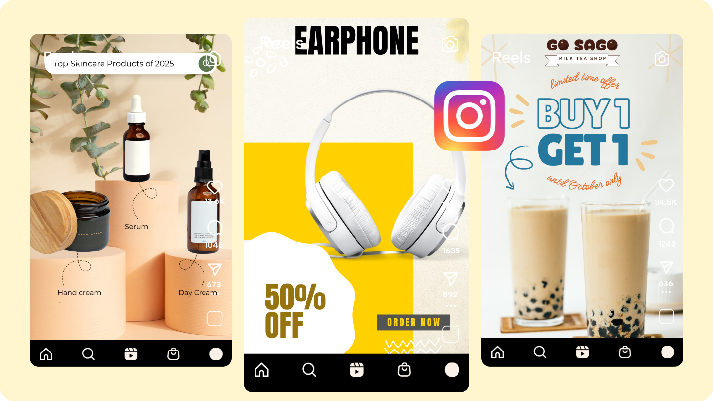 як зробити котушки продукту в Instagram - -