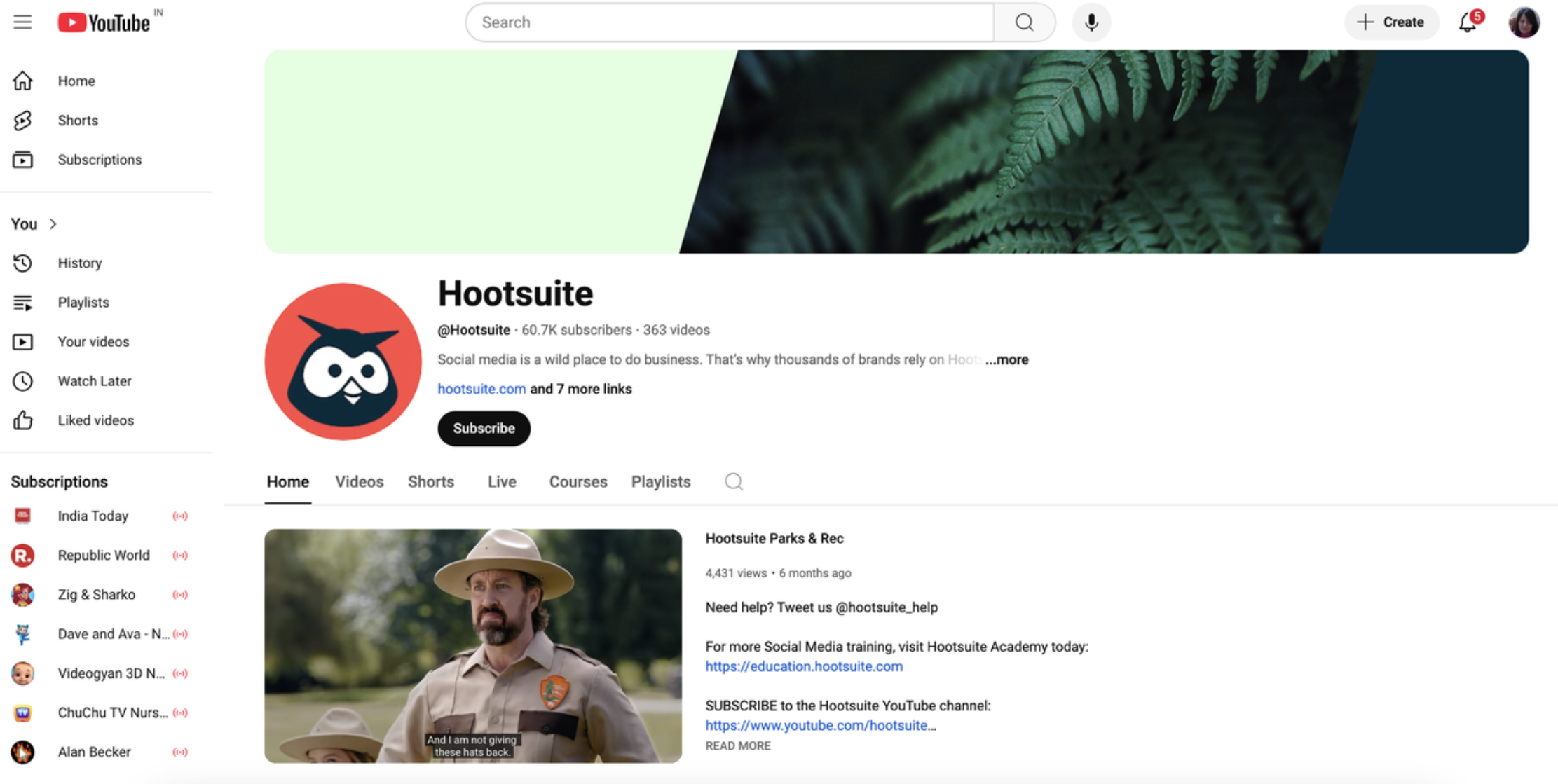 Laboratorios de Hootsuite