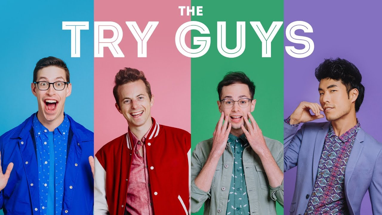 The Try Guys, top Shorts creators, entertain with funny challenges Shorts