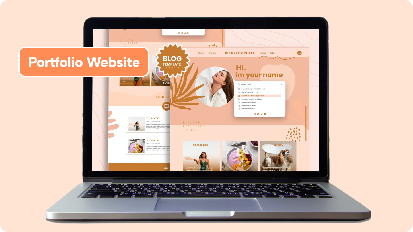 situs web portofolio gratis