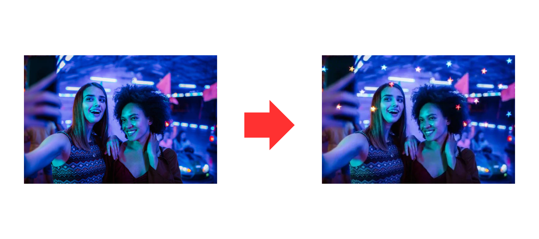 add glitter to an image