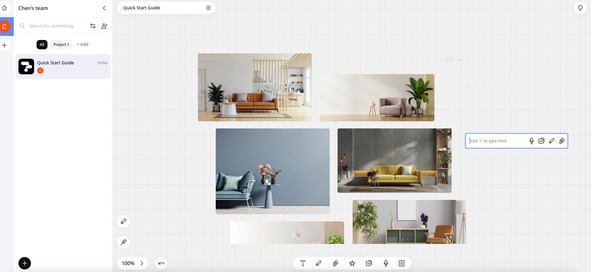mood board online maker