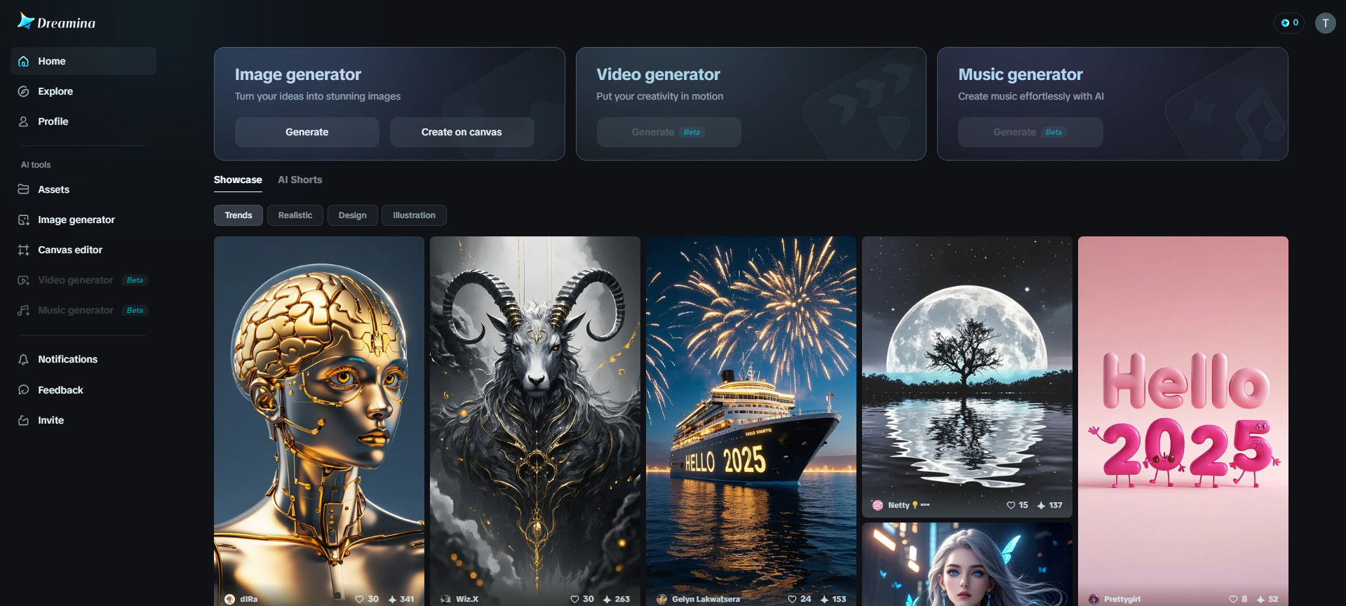 Desain tanda tangan Dreamina secara online gratis