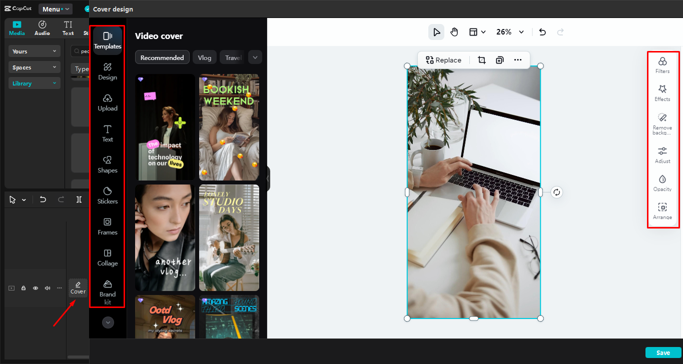 Bearbeitung von TikTok-Videos mit CapCut Desktop-Video-Editor