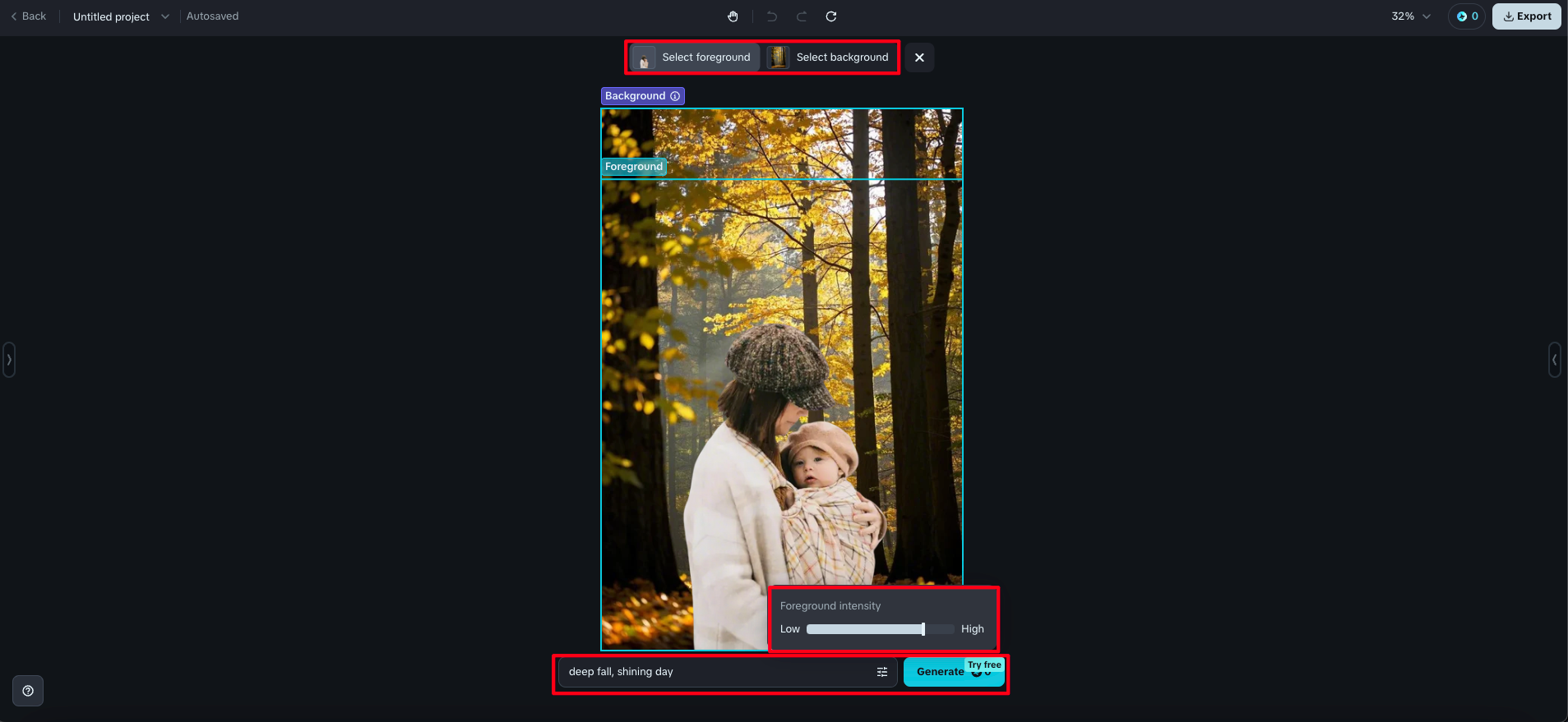 Remove bg and add new bg