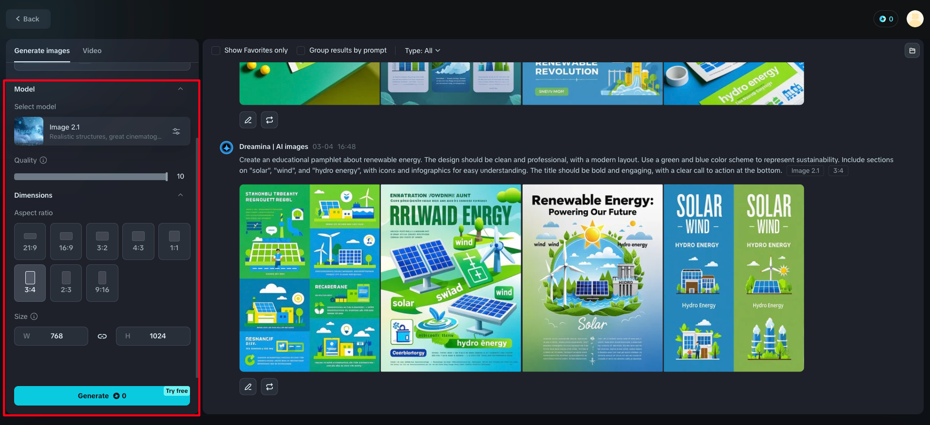 pamphlet creator free