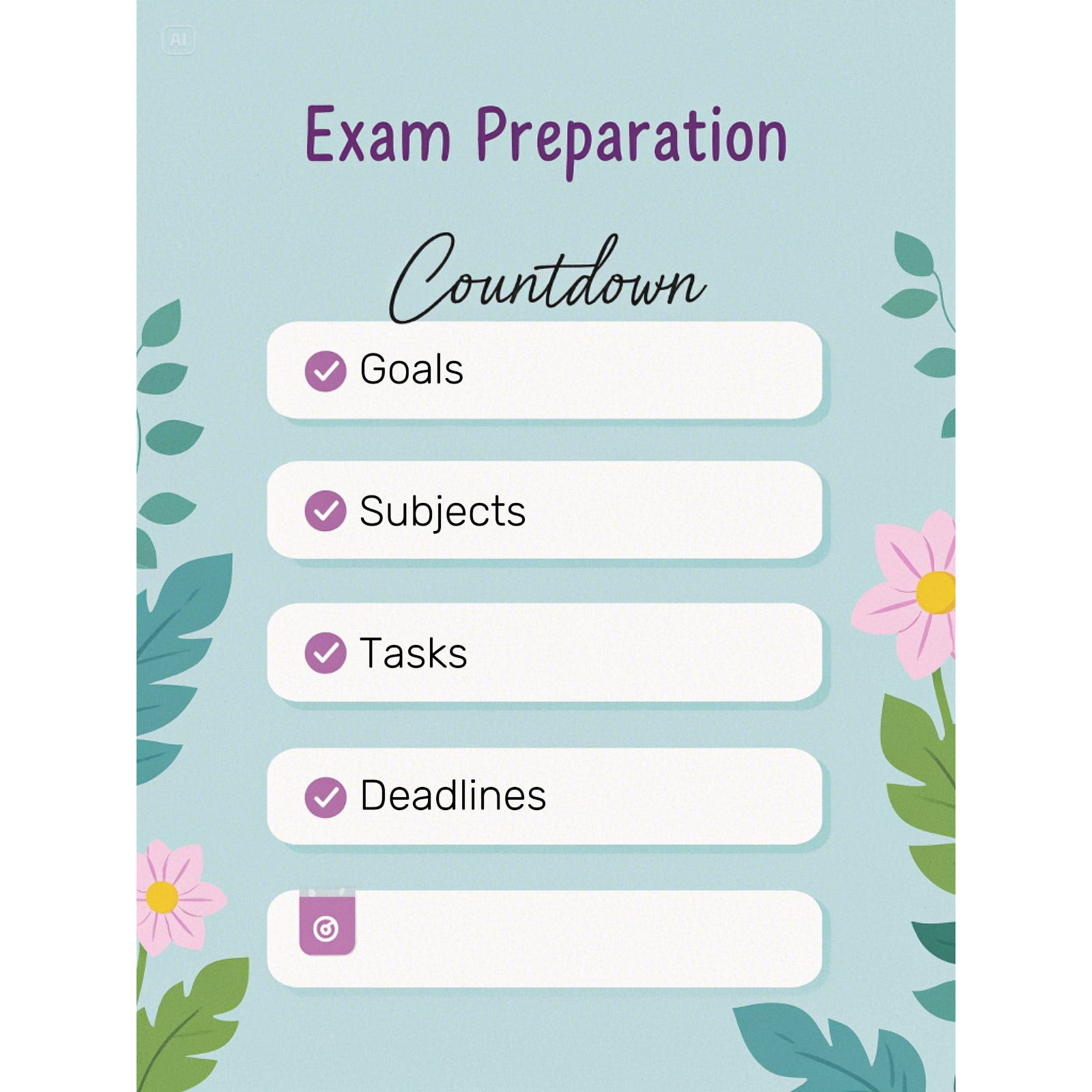 To-Do-Liste Ideen für Studenten