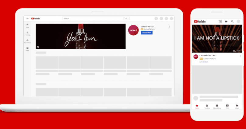 YouTube hirdetések típusai-Masthead hirdetések