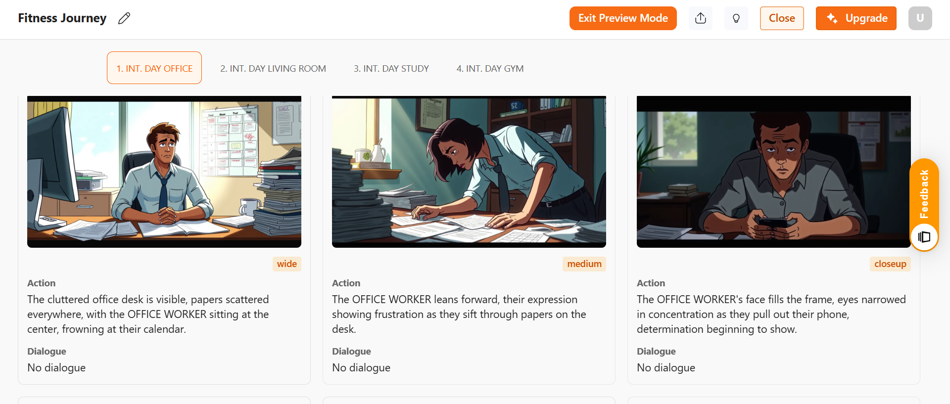 Story-boards.AI free online storyboard maker