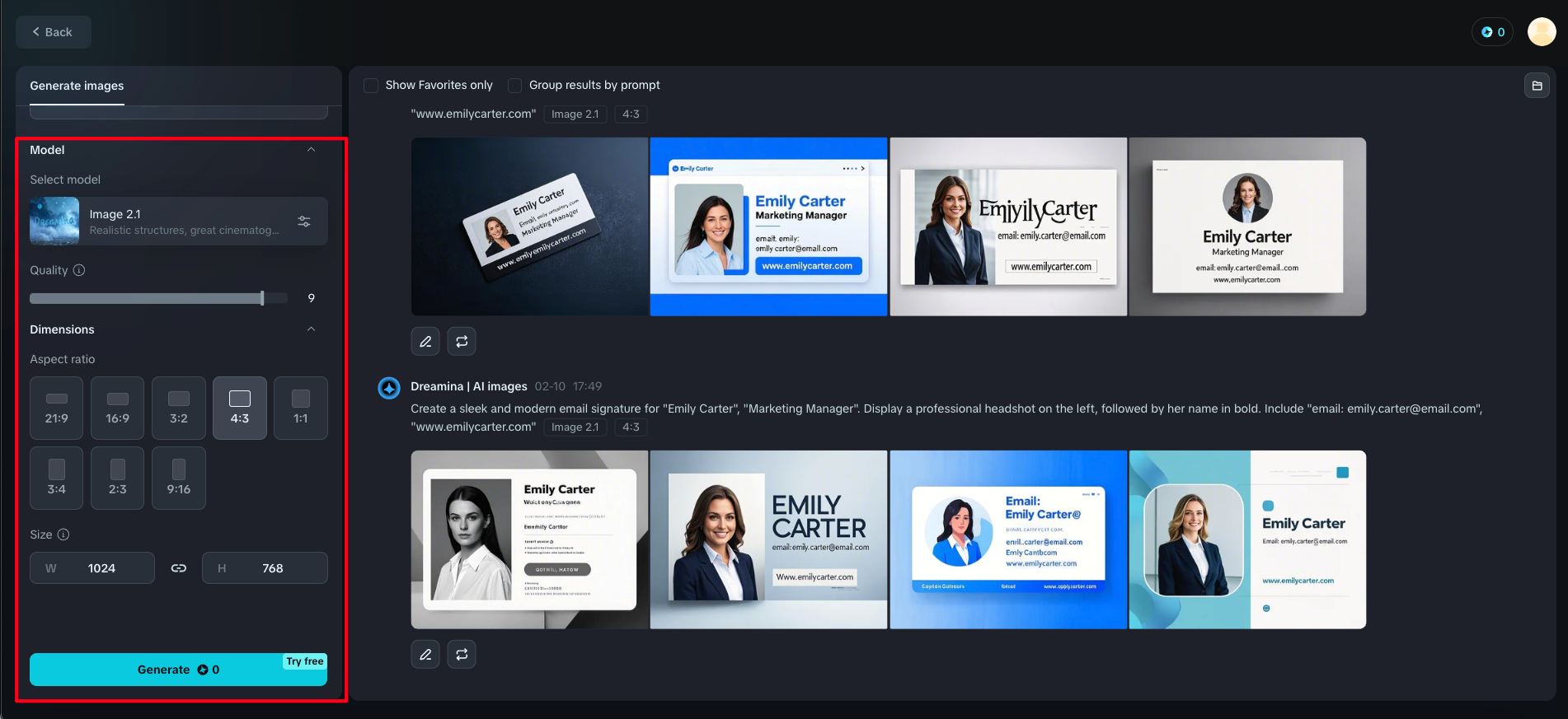 Gerador de assinatura de correio online