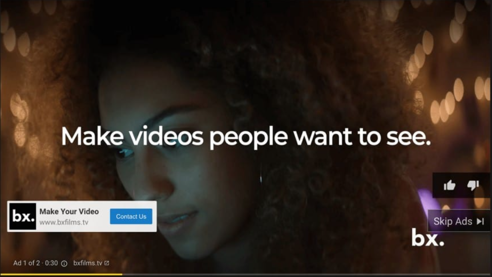 YouTube-hirdetések típusai-Kihagyható in-stream hirdetések