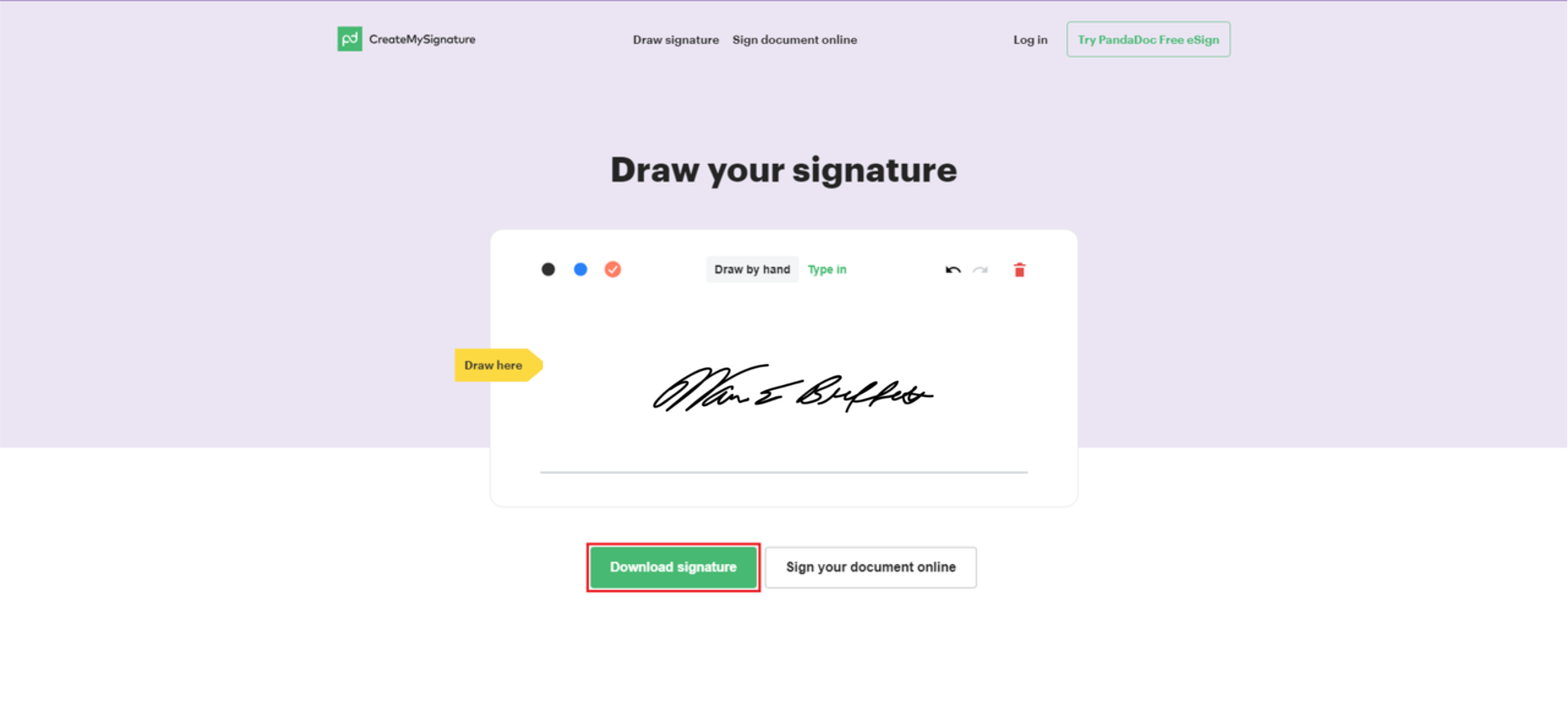 tanda tangan digital buat online