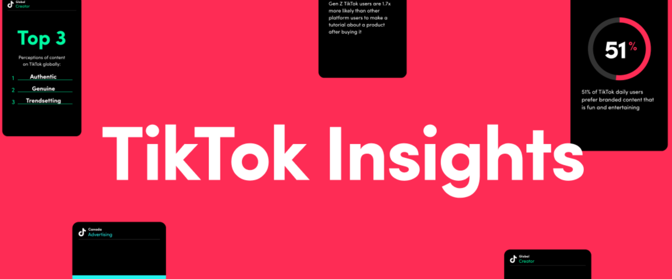 TikTokの洞察は何ですか