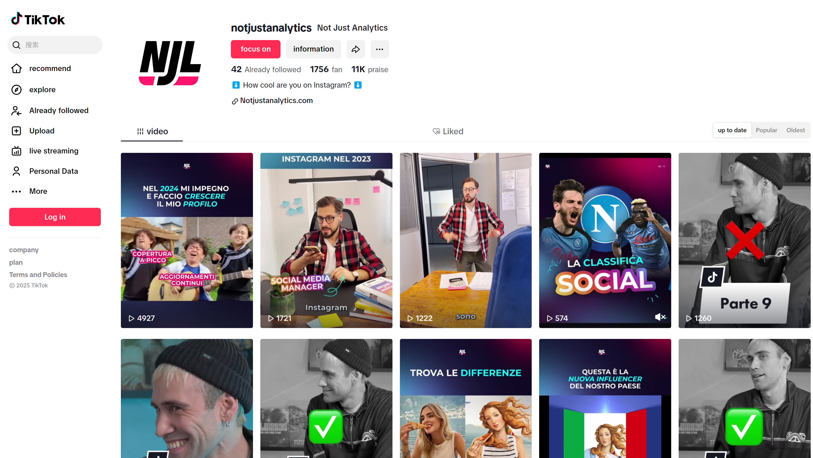 Comment regarder le didacticiel Not Just Analytics sur TikTok