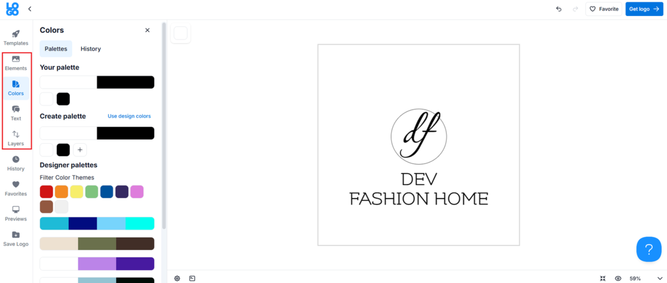 Abzeichen Logo Design kostenlos