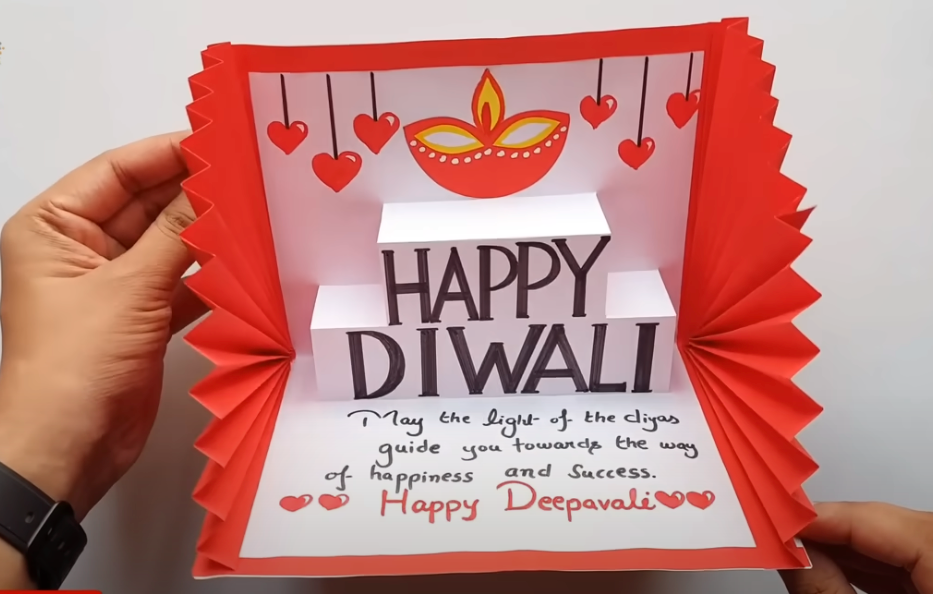 Diwali party invitation template