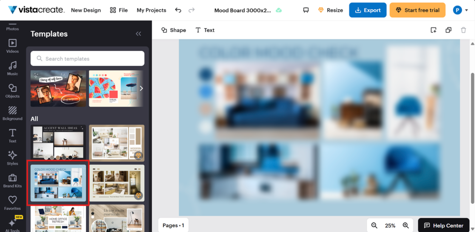 Comment créer un moodboard
