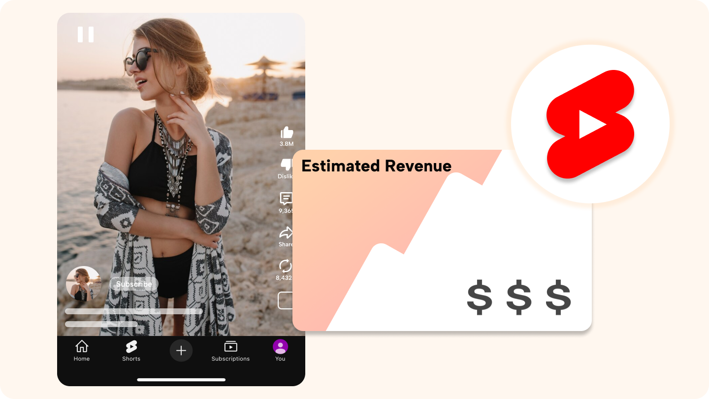 make money with youtube shorts
