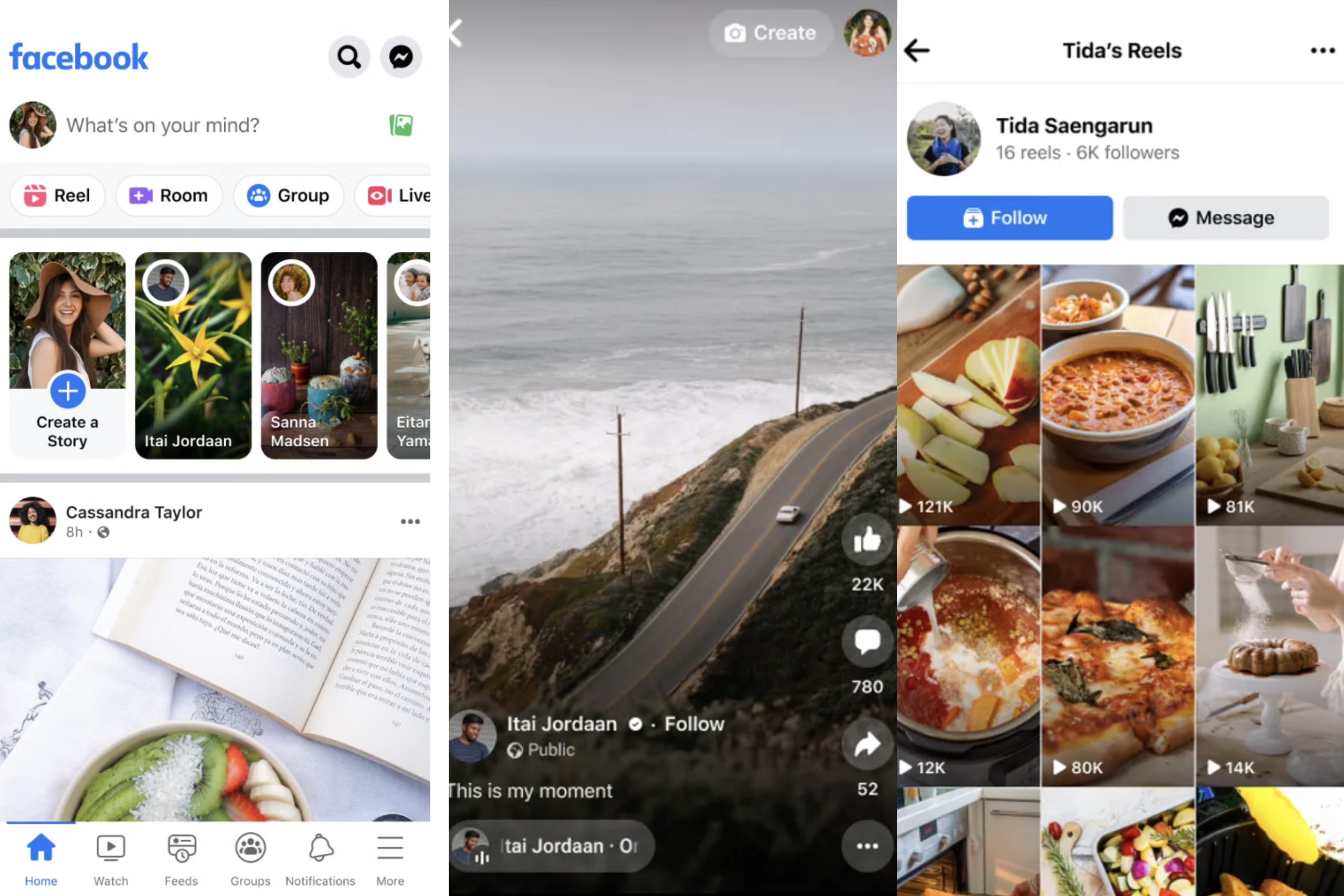 Watch reels and short videos on Facebook