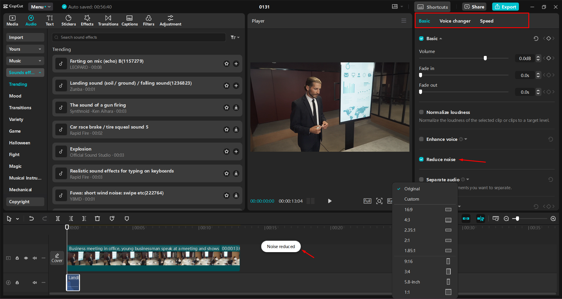 Een YouTube-videoadvertentie aanpassen in de CapCut desktop video-editor